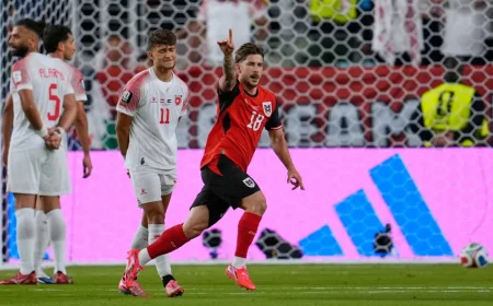 Arnautovic scelle 3-1, Autriche gagne Jordanie Vs Autriche