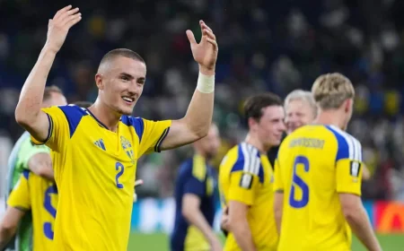Yasin Ayari Scores Twice as Sweden Win 5-1 — Live World Cup Scores