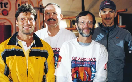 Naslund Stays Alone in Marathon History at 50th Race