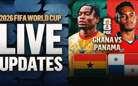 Ernest Nuamah Starts Ghana’s World Cup Opener Against Panama