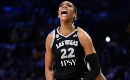 A’ja Wilson Powers Aces Vs Mercury With 25-Point Average