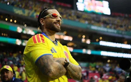 Colombia Debuts Against Uzbekistan at 10:00 pm ET — Partido De Colombia