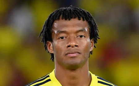Cuadrado Colombia Left Out of 26-Man World Cup Squad