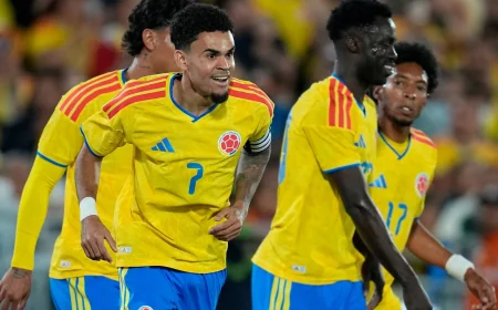 Daniel Muñoz Gives Colombia 1-0 Lead in Partido Colombia Hoy
