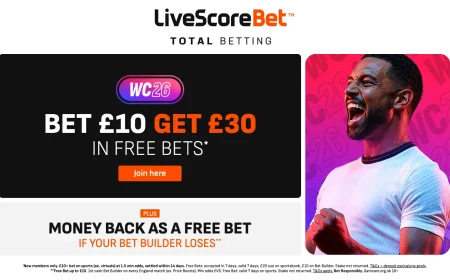 Virgin Bet: LiveScore Bet Offers £30 for £10 World Cup Bet