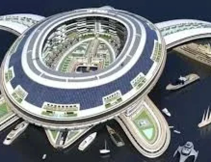 Lazzarini Design Studio Envisions 60,000-Person Freedom Ship Floating City Project