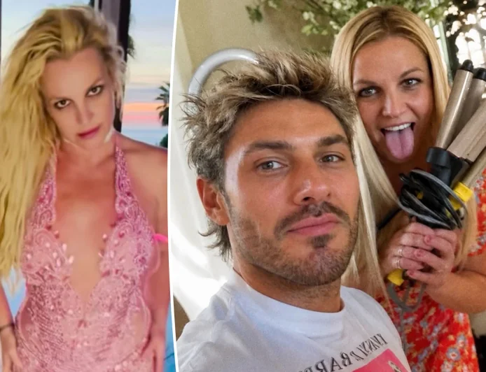 Britney Spears Debuts A Sleek New Hairstyle With Chris Appleton