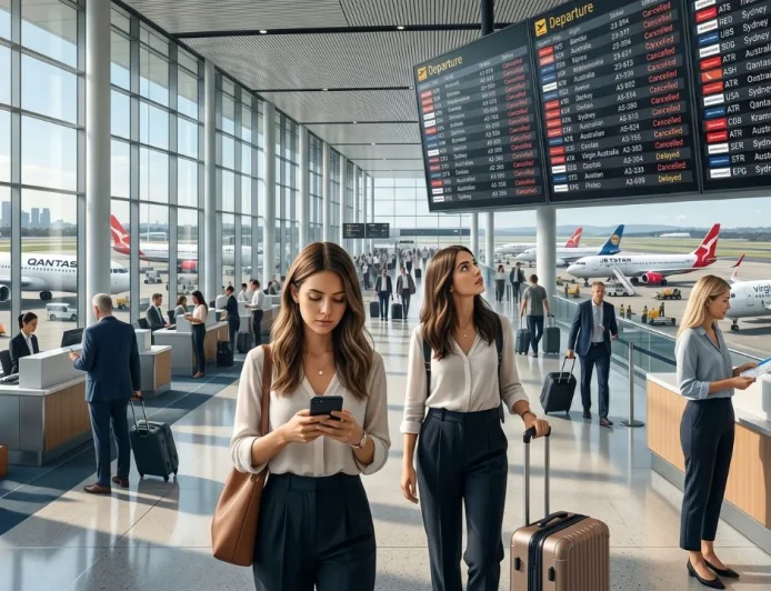 Wlg Airport sees 24 cancellations across Sydney and Perth