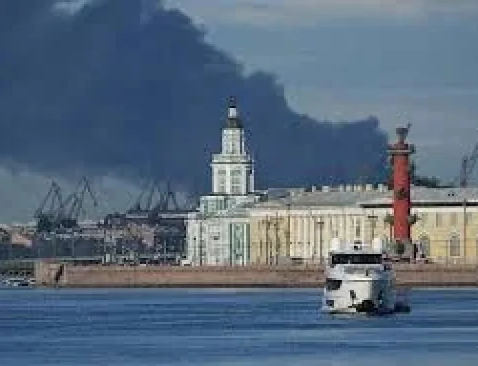 Ukraine Strikes St. Petersburg as Base Naval Comes Under Drone Fire