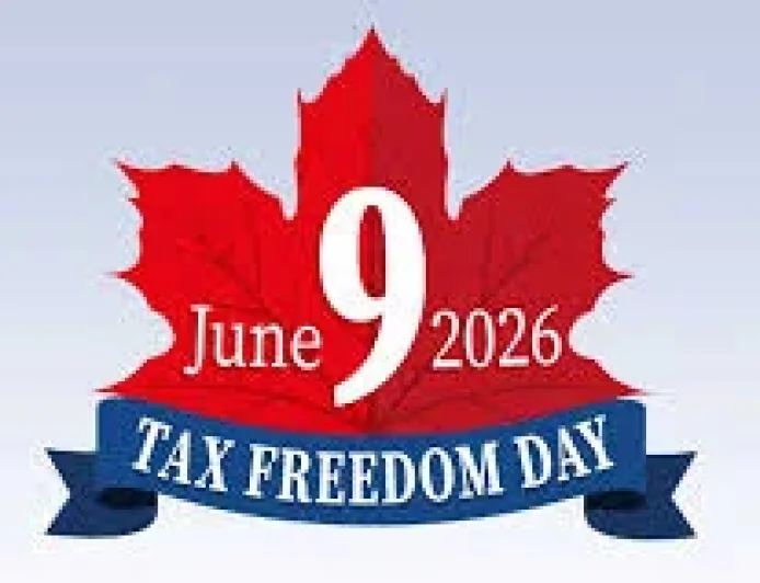 Fraser Institute Says Tax Freedom Day Hits June 9, 2026