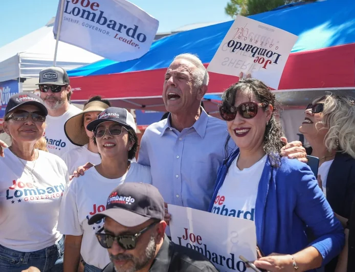 Joe Lombardo Faces Aaron Ford in Us Republican Party Nevada Race