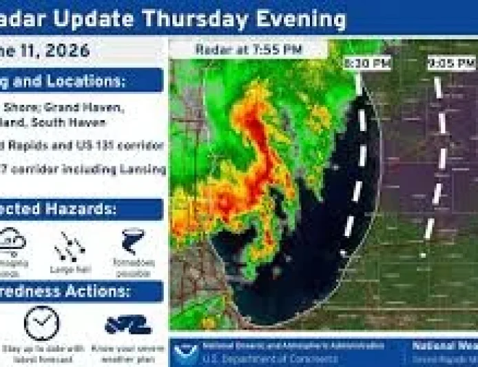National Weather Service Reports 2 EF-0 Tornadoes in West Michigan Tornado Warnings