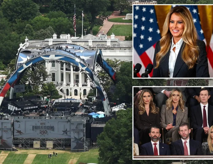 Melania Trump to attend White House UFC fight on South Lawn