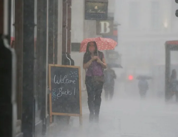 Met Office Rain List: Atlantic rain brings heavy rain to Wales and Northern Ireland
