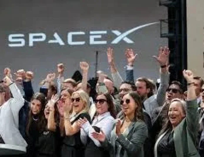 Musk Pushes Spacex Stocks to $2.8 Trillion on Options Surge