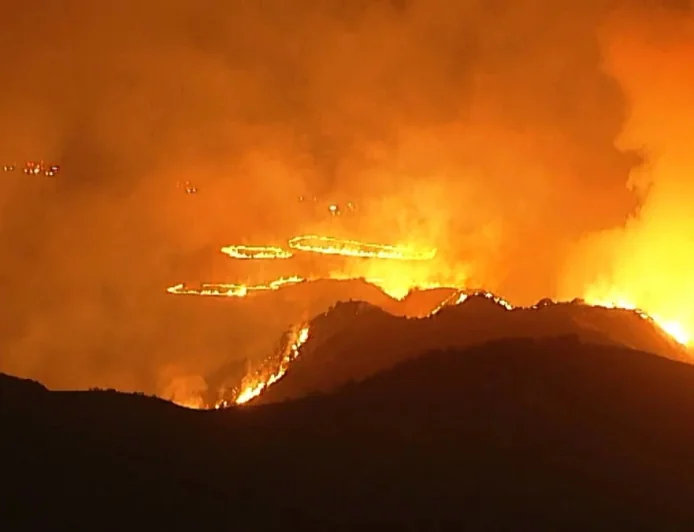 Shore Fire Reaches 25% Containment Near Calimesa — Fire Map