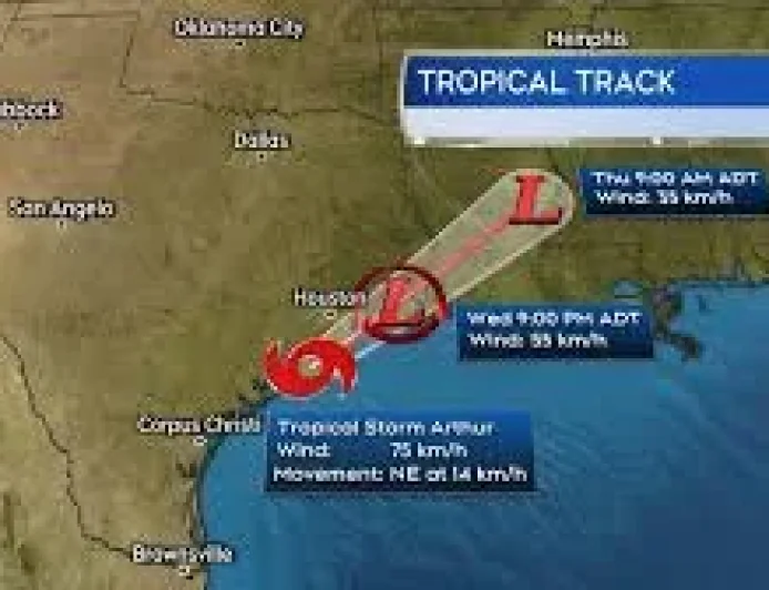 Arthur Forms as Tropical Storm, Triggers Gulf Coast Flood Threat