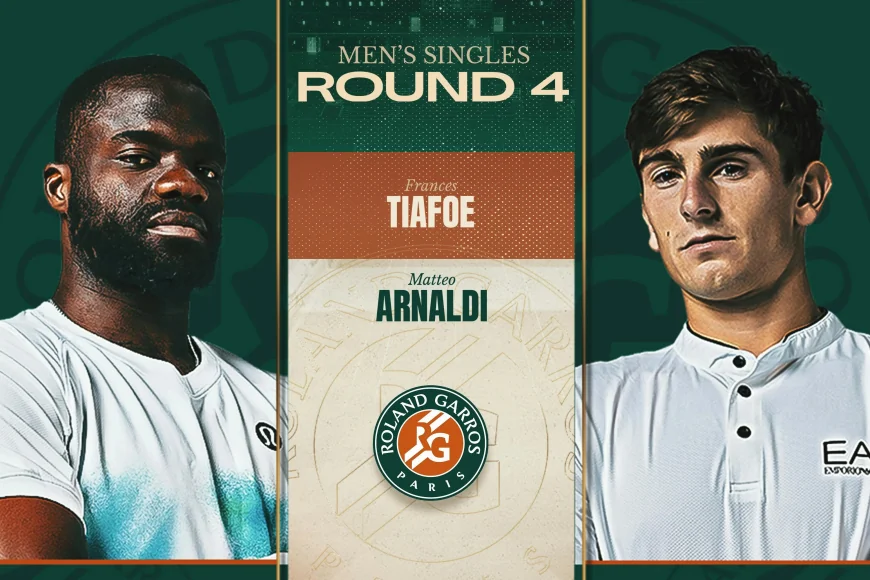 Arnaldi Eyes First Grand Slam Quarterfinal at Roland-Garros