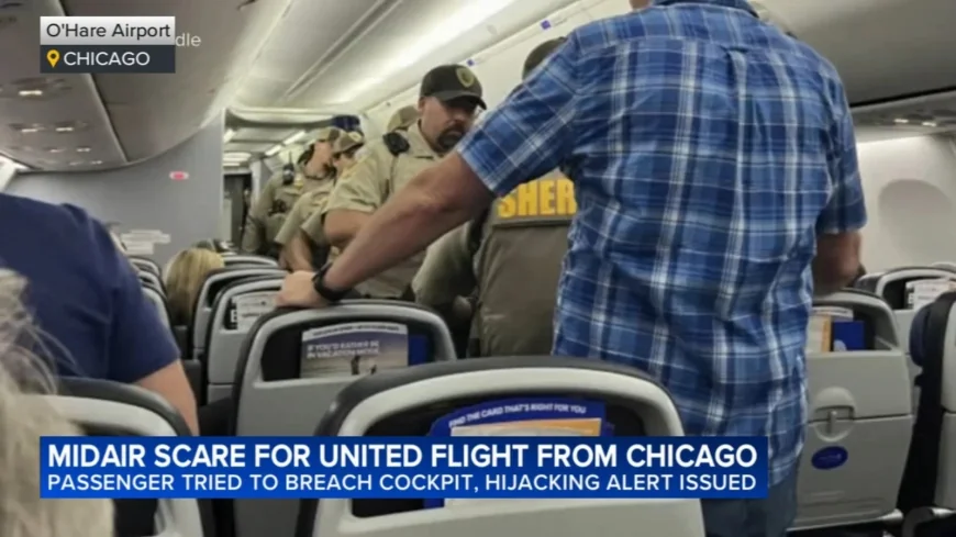 Donald McDonald Forces Madison Diversion of United Passengers