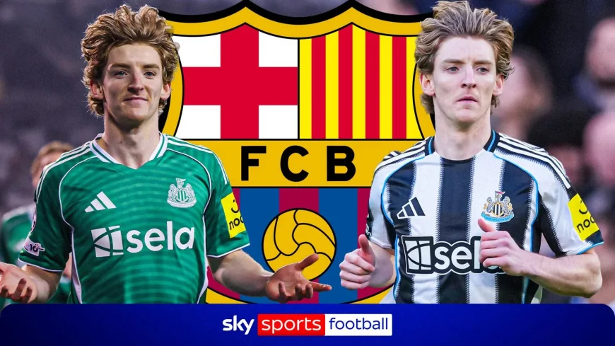 Anthony Gordon Joins Barcelona for £69.3m — Man U Transfer News