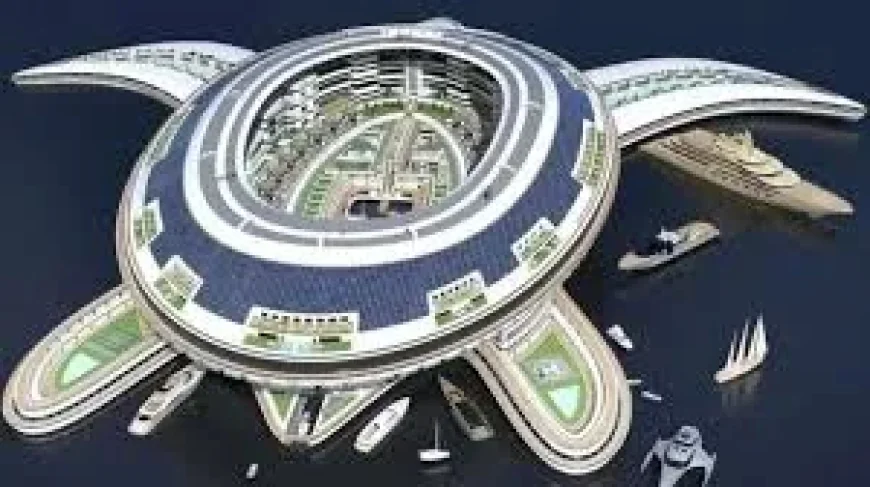 Lazzarini Design Studio Envisions 60,000-Person Freedom Ship Floating City Project