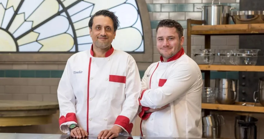 Taahir Patel and Patrick McKenna join Bake Off The Professionals