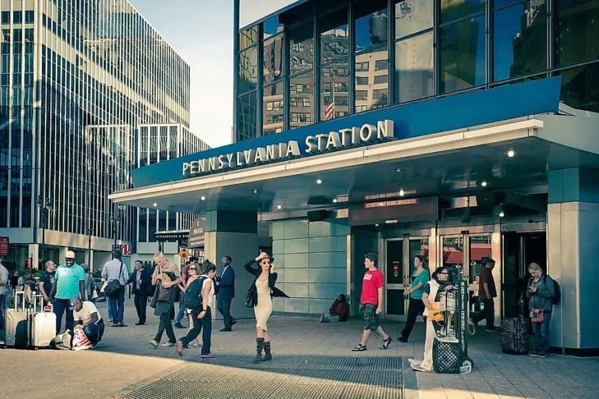 Penn Station Handles More Than 13 Million Train Station Passengers
