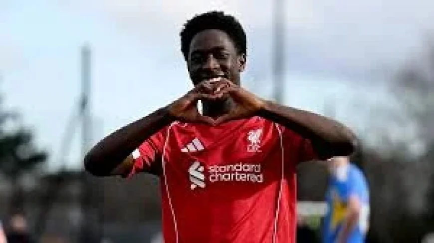 Josh Abe Signs Liverpool Scholarship Terms at 15