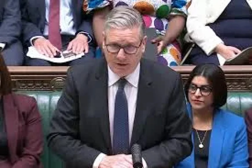 Starmer rejects Farage’s two-tier policing claim at Pmqs