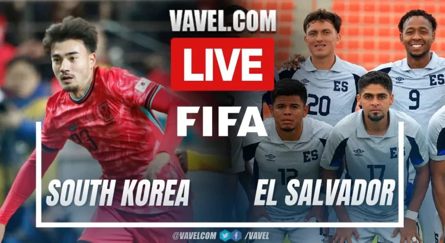 Hong Myung-bo Readies South Korea Vs El Salvador at America First Field
