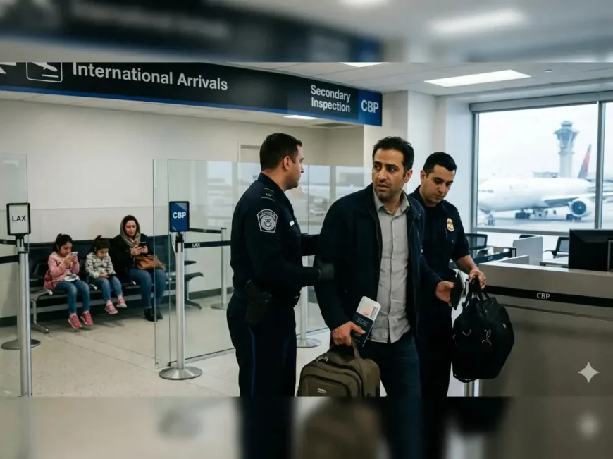 U.s. Customs And Border Protection Denies Visa Holder Entry at Los Angeles