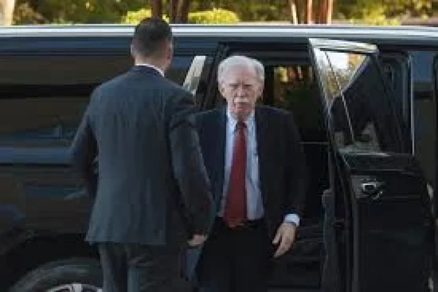 John Bolton expected to plead guilty in classified-records case
