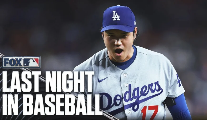 Ohtani reaches base 5 times in Dodgers - Dbacks 7-0 win