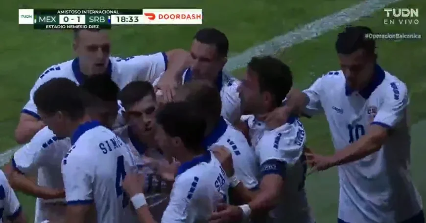 Paunovic Sees Stanić Strike Put Serbia Ahead 1-0 Against Mexico