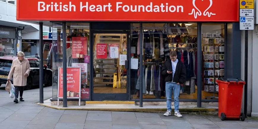 British Heart Foundation to close 150 shops over two years