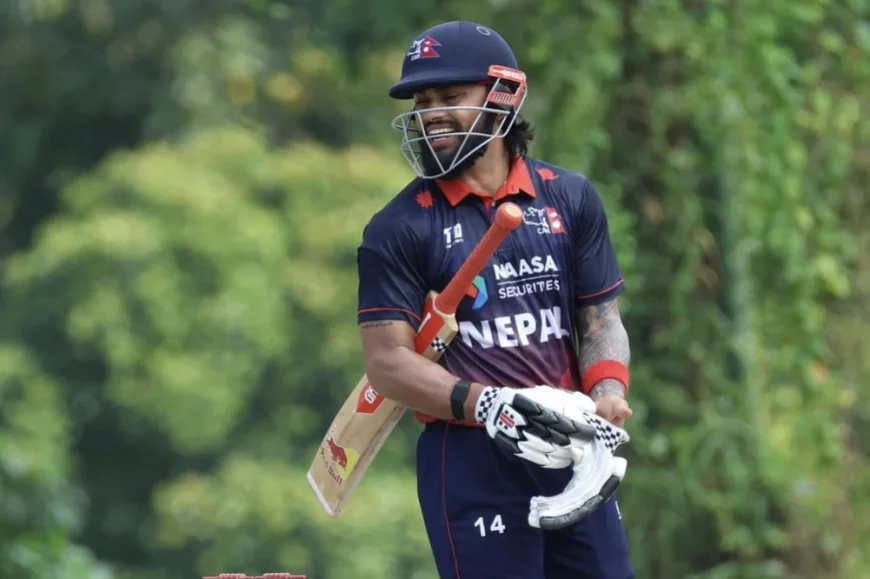 Kushal Bhurtel Powers Nepal Past Malaysia in Hong Kong Vs Oman