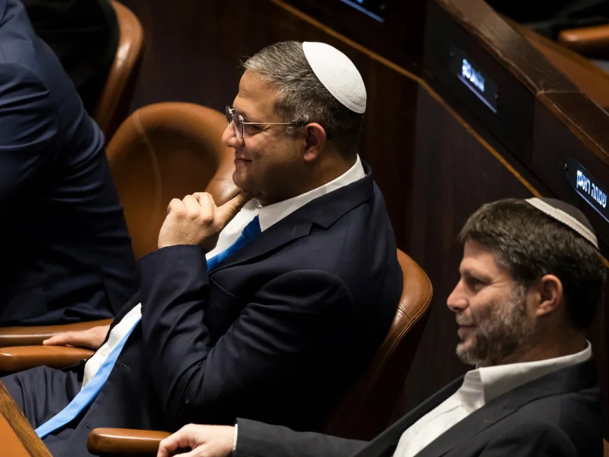 Ireland Bars Ben-Gvir, Smotrich in Travel Ban Over Gaza Remarks