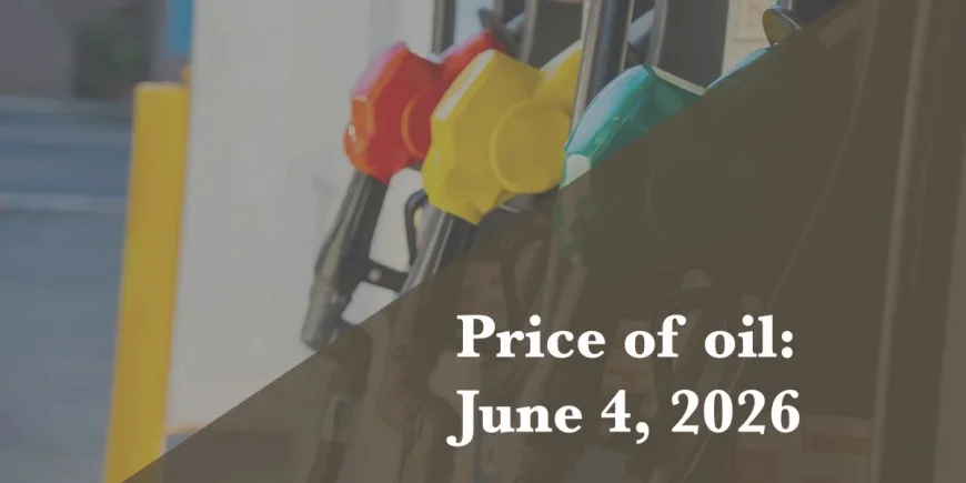 Brent Crude Benchmark June 2026 Hits $97.95 on June 4