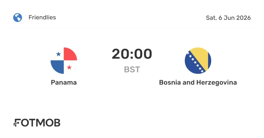Panama Vs Bosnia And Herzegovina Set For June 6 Friendly At Energizer Park
