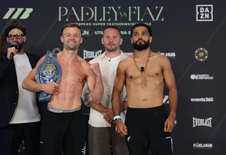 Josh Padley Defends European Title Against Aqib Fiaz on June 5