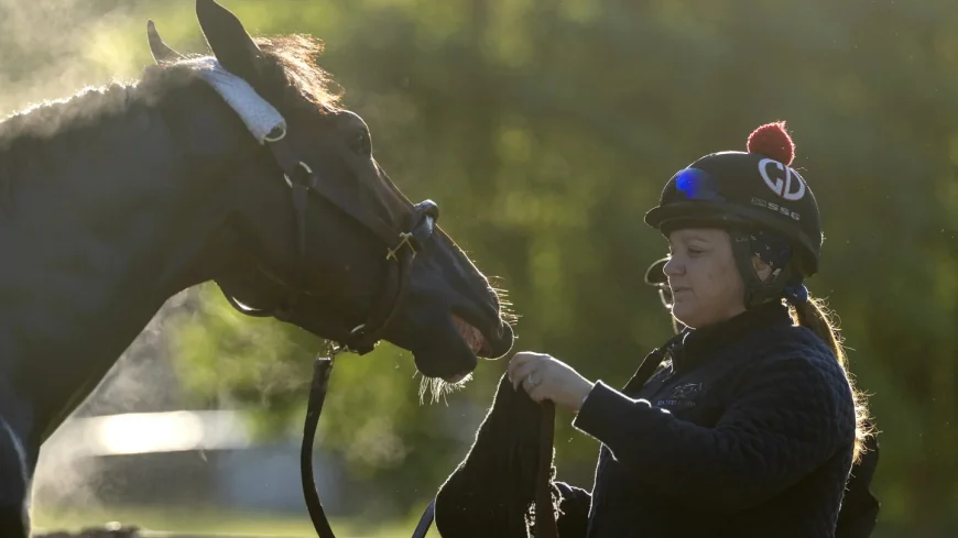 Cherie DeVaux Sends Golden Tempo to Saratoga Belmont — Golden Tempo Trainer