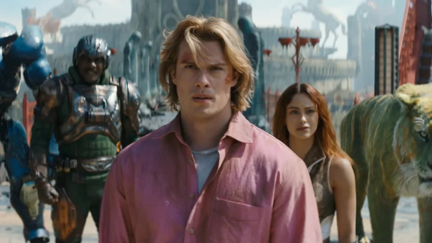 Nicholas Galitzine Masters Universe Film Shot at Beer Quarry Caves