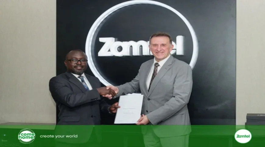 Zamtel and Ericsson Sign MoU for Private 4G, 5G in Zambia
