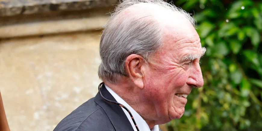 Captain Mark Phillips Attends Peter Phillips Wedding With Florence Standaert