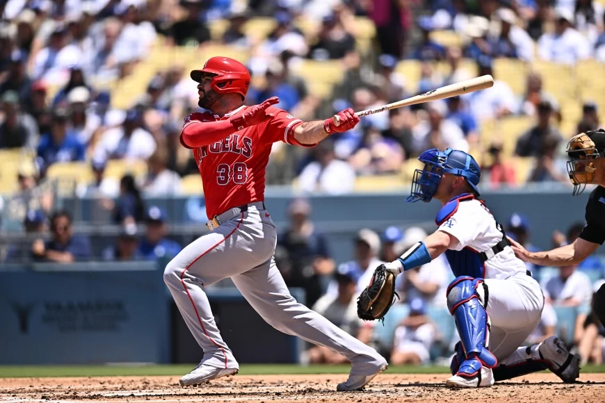 Sebastian Rivero Drives In Five as Angels Beat Dodgers 13-5