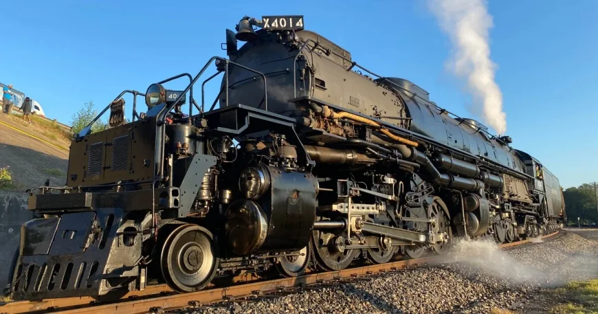 Union Pacific Sends Big Boy Train Ohio to Lorain, Rocky River