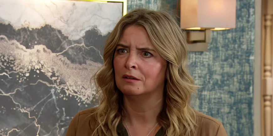 Angela Lonsdale appears in Emmerdale as Charity reports assault