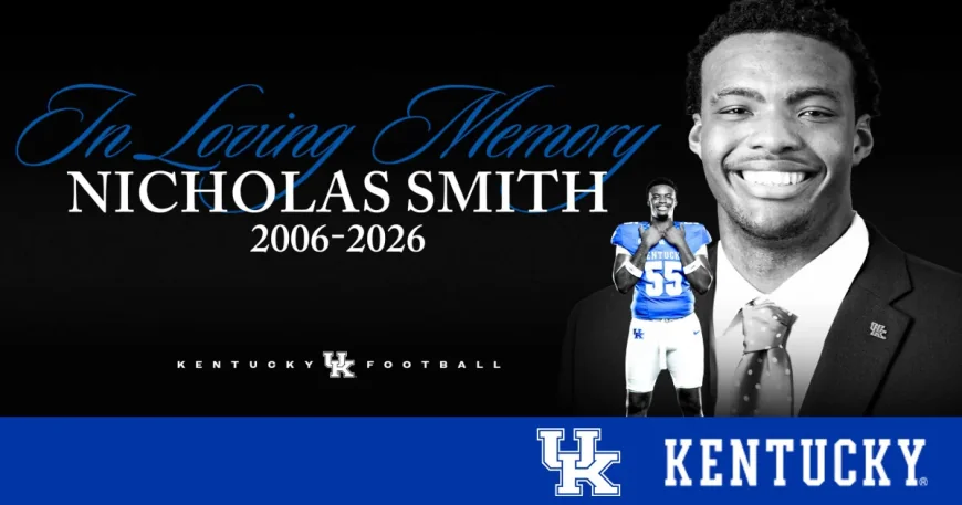 Nic Smith Dies at 2006-2026 as UK Football Mourns Sophomore