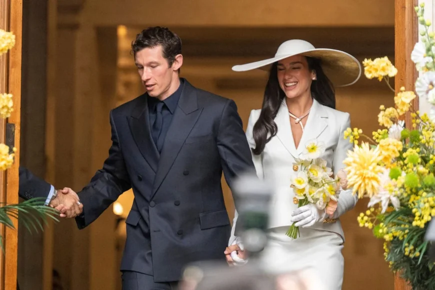 Monica Barbaro Tracks Dua Lipa’s 3 Bridal Looks in Sicily