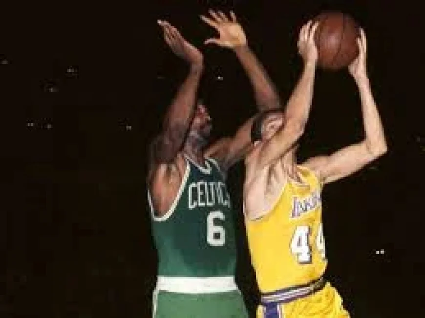 Jerry West Anchors Lakers No. 44 Legacy Across 14 Seasons